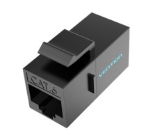 Keystone Jack Cat.6 UTP Vention IPGB0, black