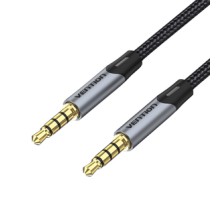Cable Audio TRRS 3.5mm to AUX Vention BAQHF 1m Gray