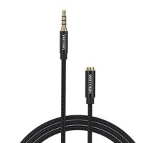 Cable Audio TRRS 3.5mm Male to 3.5mm Female Vention BHCBI 3m Black