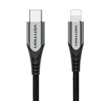 USB-C 2.0 to Lightning Cable Vention TACHH 2m MFi Gray