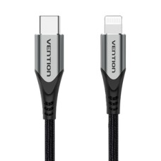 USB-C 2.0 to Lightning Cable Vention TACHH 2m MFi Gray