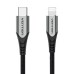 USB-C 2.0 to Lightning Cable Vention TACHH 2m MFi Gray
