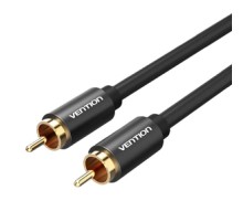 Cable Audio RCA Vention VAB-R09-B100 1m Black Metal