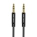 Cable Audio 3.5mm Vention BAGBG 1.5m Black Metal