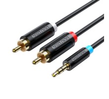 Cable Audio Adapter 3.5mm Male to 2x Male RCA Vention BCLBK 8m Black