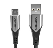 Cable USB 2.0 A to Micro USB Vention COAHD 3A 0,5m gray