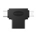 Adapter OTG USB 3.0 to USB-C and Micro USB Vention CDIB0
