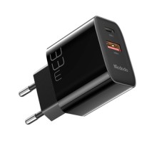 Charger GaN 33W Mcdodo CH-0921 USB-C, USB-A (black)