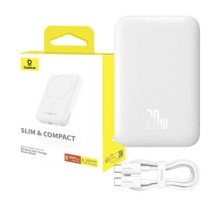 Powerbank Baseus Magnetic Mini 6000mAh 20W MagSafe (white)