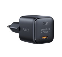 Wall Charger Aukey PA-B1L,USB-C, 30W (black)