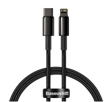 Baseus Tungsten Gold Cable Type-C to iP PD 20W 1m (black)