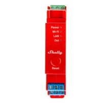 Shelly Pro 1PM DIN Rail Switch with Power measurement, 1 channel, WiFi/LAN