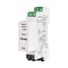 Shelly PRO 3EM 120A 2-Phase Energy Meter, WiFi/Bluetooth