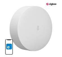 ZigBee Sonoff SNZB-02P smart temperature and humidity sensor (round)