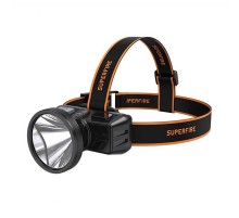 Headlamp Superfire HL51, 160lm, USB