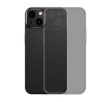 Baseus Frosted Glass Case for iPhone 13 Pro (black) + tempered glass