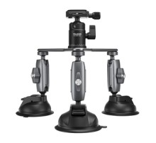 TELESIN Three-Arm Suction Mount - TE-TSB-001
