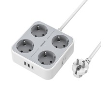 TESSAN Power strip TS-302-C-GR