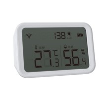 NEO NAS-TH02W Temperature and Humidity Sensor with Display, WiFi TUYA