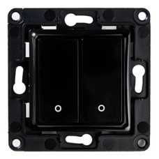Shelly wall switch 2 button (Black)