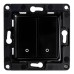 Shelly wall switch 2 button (Black)