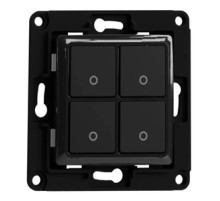 Shelly wall switch 4 button (Black)