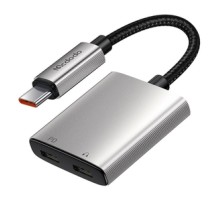 2in1 Audio Adapter Mcdodo CA-5570 2in1 USB-C to 2x USB-C