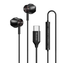 Wired earphones Mcdodo HP-4070, USB-C (black)
