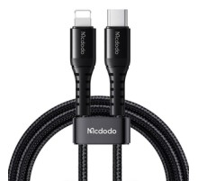 Cable USB-C to lightning Mcdodo CA-5630, 36W, 0.2m (black)