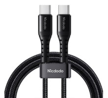 Cable USB-C to USB-C Mcdodo CA-5640, 60W, 0.2m (black)