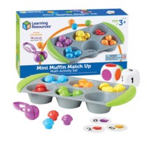 Mini Muffin Match Up Math Activity Set Learning Resources  LER 5556