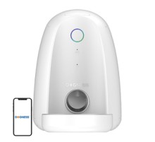 Automatic Pet Feeder with plastic bowl WIFI mini Dogness (white)