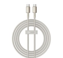 Cable USB-C do USB-C Baseus Tungsten Gold, 100W, 2m (złoty)