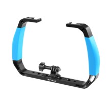 PULUZ dive mount for sports cameras (including Insta360 GO3 / X3) (blue)