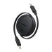Baseus Free2Pull Mini USB-C to USB-C USB cable, 60W, 1, (black)
