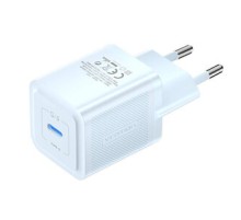 Wall charger, Vention, FEPL0-EU, USB-C, 20W, GaN (blue)