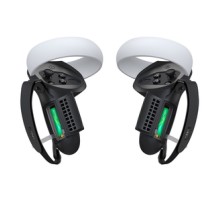 Controller Grip with Battery Door Kiwi Design Q1 PRO-2.2 for Meta Quest 2 Black