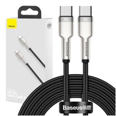 Cable USB-C to USB-C Baseus Cafule, 100W, 2m (black)