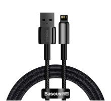Baseus Tungsten Gold Cable USB to iP 2.4A 1m (black)