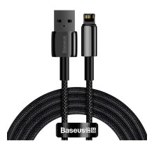 Baseus Tungsten Gold Cable USB to iP 2.4A 2m (black)