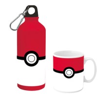 Mug and water bottle Pokemon KiDS Licensing