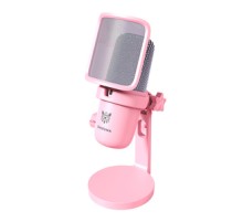 ONIKUMA M630 USB Gaming Microphone Pink