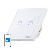 Smart Switch WiFi + RF 433 Sonoff T2 EU TX (2-channel) updated