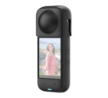 Silicone protective case PULUZ for Insta360 X4 (black)