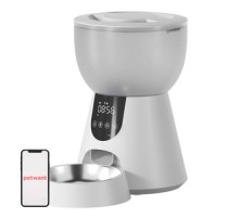 Automatic pet feeder F17 LED + Pet fountain W8 Petwant