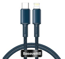Baseus High Density Braided Cable Type-C to Lightning, PD,  20W,  2m (blue)
