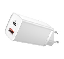 Quick Travel Charger Baseus GaN2 Lite USB+C 65W EU (white)