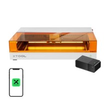 2-in-1 laser engraving machine xTool S1 40W Basic (White)