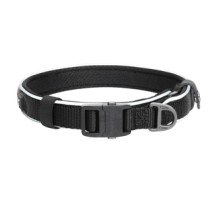 Reflective collar Dogness size M (Black)