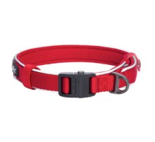 Reflective collar Dogness size L (Red)
